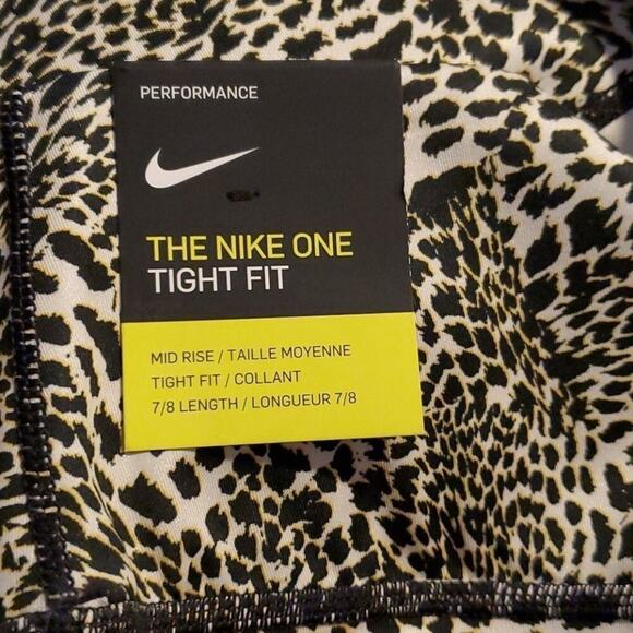 Nike One Leopard‎ Print 7/8 Tights XXL NEW!!! - Picture 10 of 10